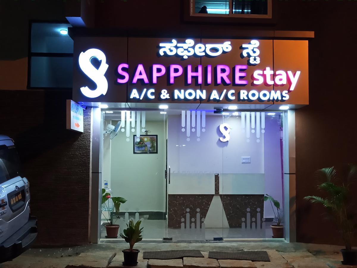 Sapphire Stay Bangalore Exteriör bild